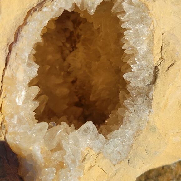 Cave Calcite Crystal Geod from Maraco - Picture 4 of 5